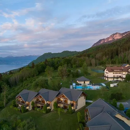 Duplex-chalet Entre Et Montagne Avec Balcon Lugrin